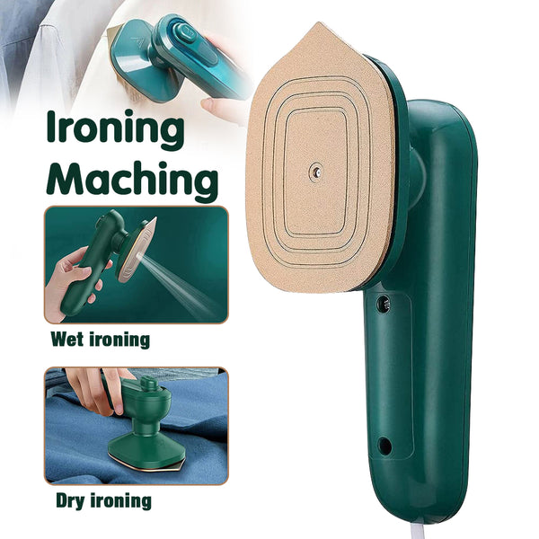 Portable Mini Steam Iron – 2-in-1 Wet & Dry Iron