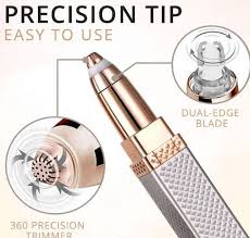 Facial Hair Remover & Eyebrow Trimmer – Dual Edge