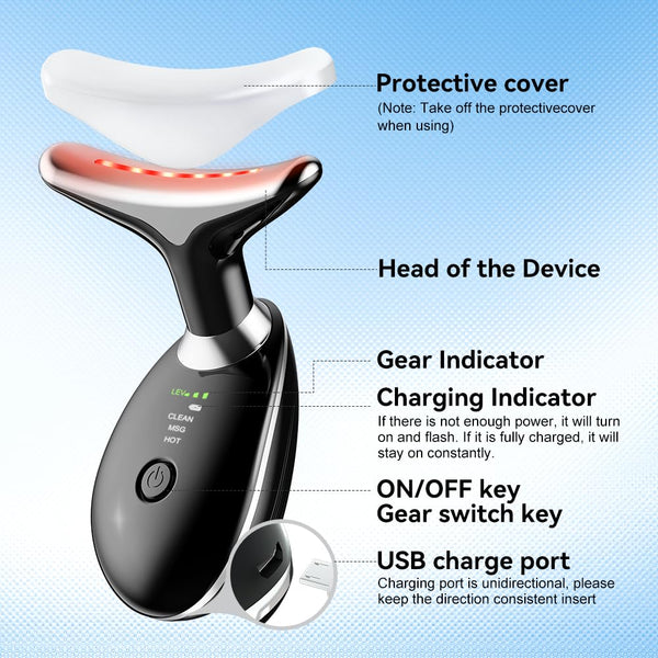 3D Back & Face Massager | Relaxation & Full Body Massage Tool