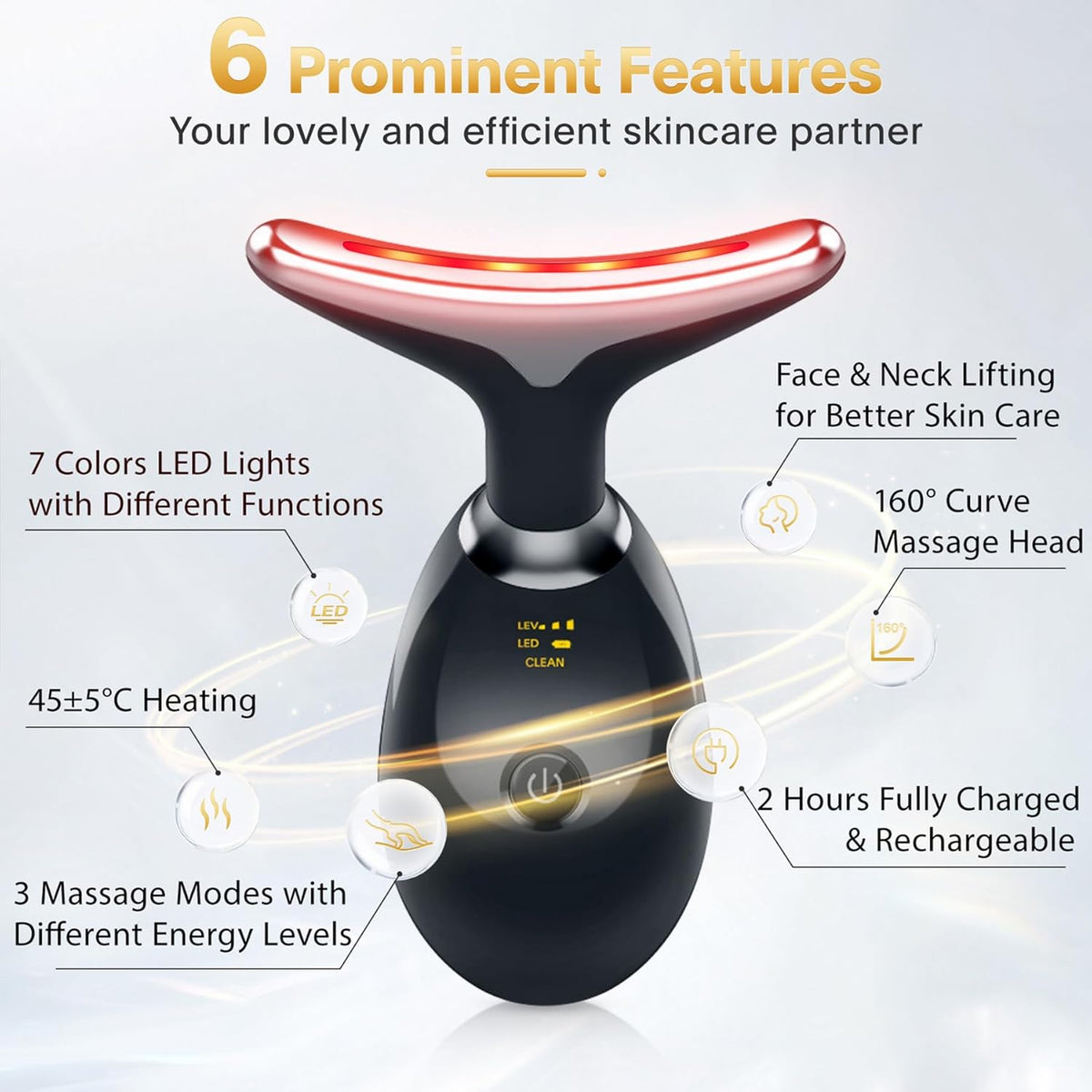 3D Back & Face Massager | Relaxation & Full Body Massage Tool