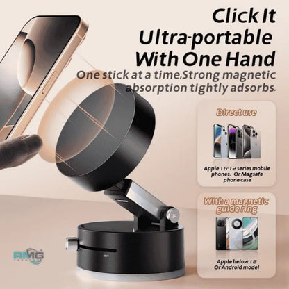 Magnetic Car Phone Holder – Strong Grip & Easy Dashboard Mount 🚗📱